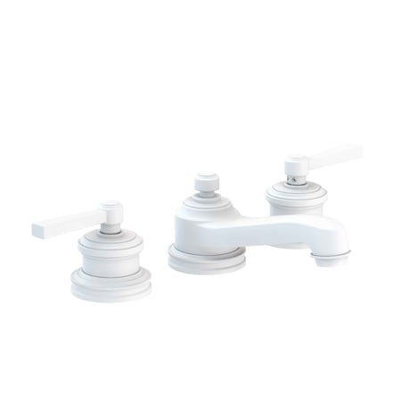 Newport Brass Widespread Lavatory Faucet in Matte White 1620-52